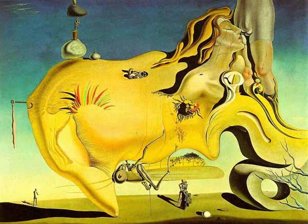 salvadore dali The Great Masturbator